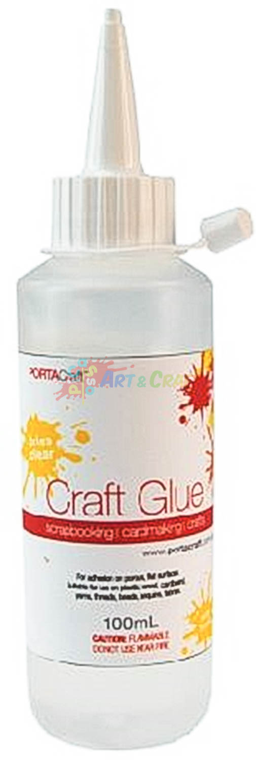 Craft Glue Clear Silicone 100ml Picasso Art & Craft