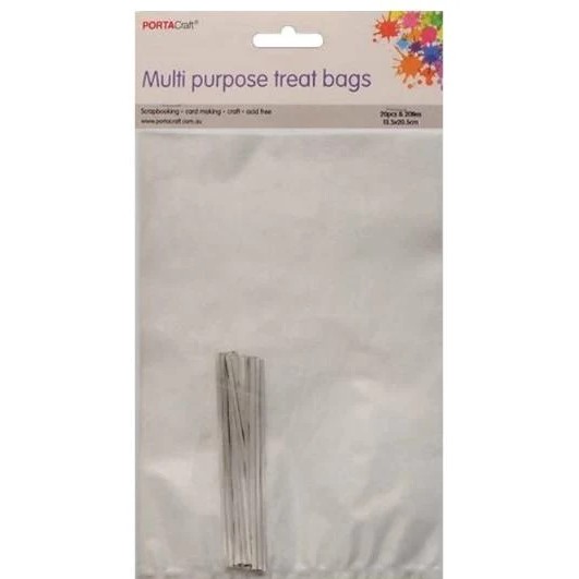 PortaCraftMultiPurposeTreatBags135x205mm20Bags_Ties
