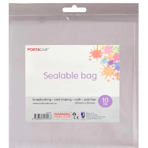 SealableBags311x311mm10pk