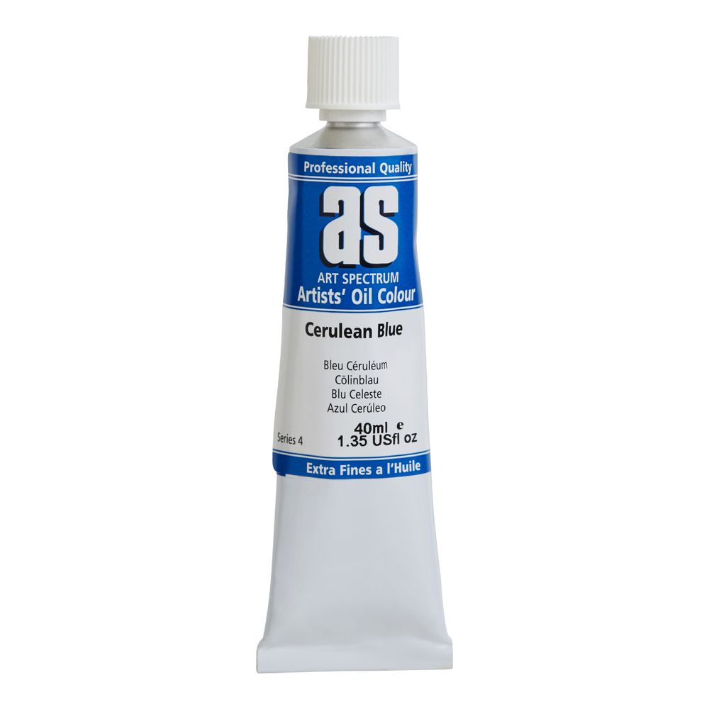 CE4 - ART SPECTRUM OIL 40ML CERULEAN BLUE