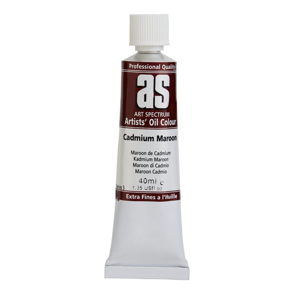 CM4 - ART SPECTRUM OIL 40ML CADMIUM MAROON