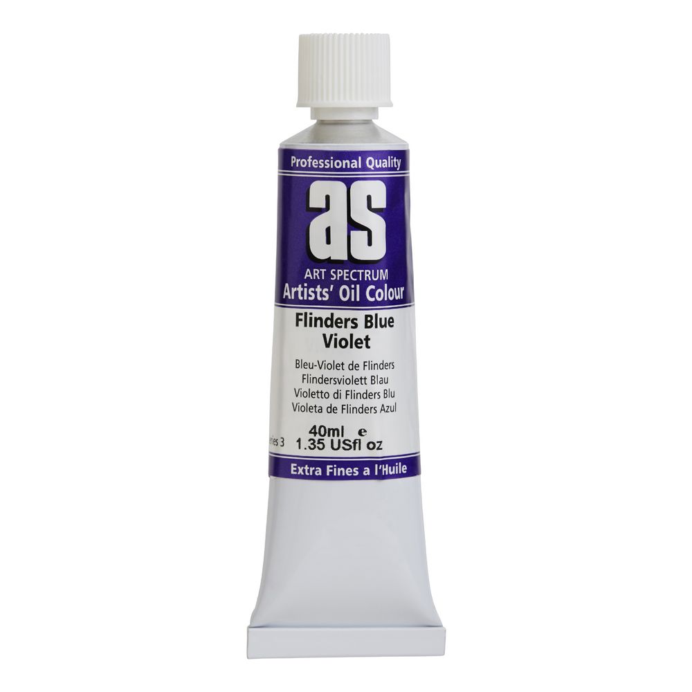 FB4 - ART SPECTRUM OIL 40ML FLINDERS BLUE VIOLET