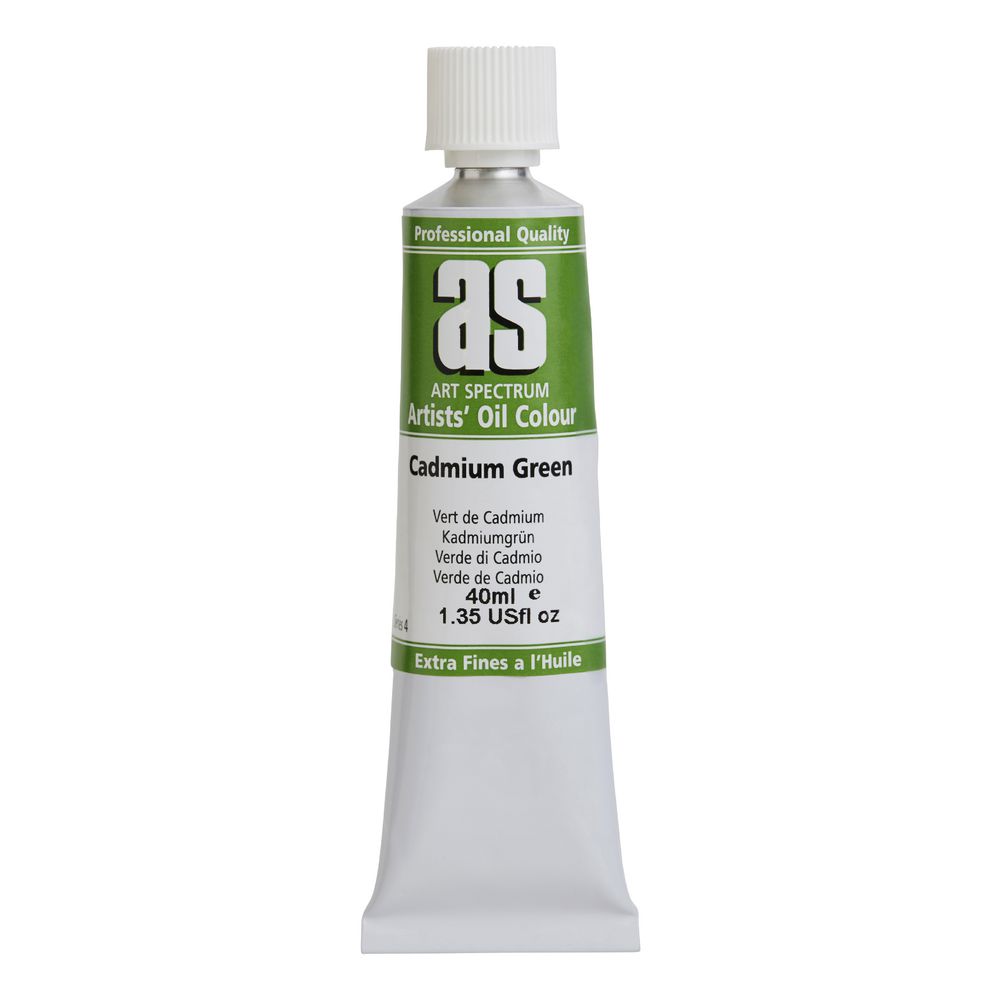 GR4 - ART SPECTRUM OIL 40ML CADMIUM GREEN