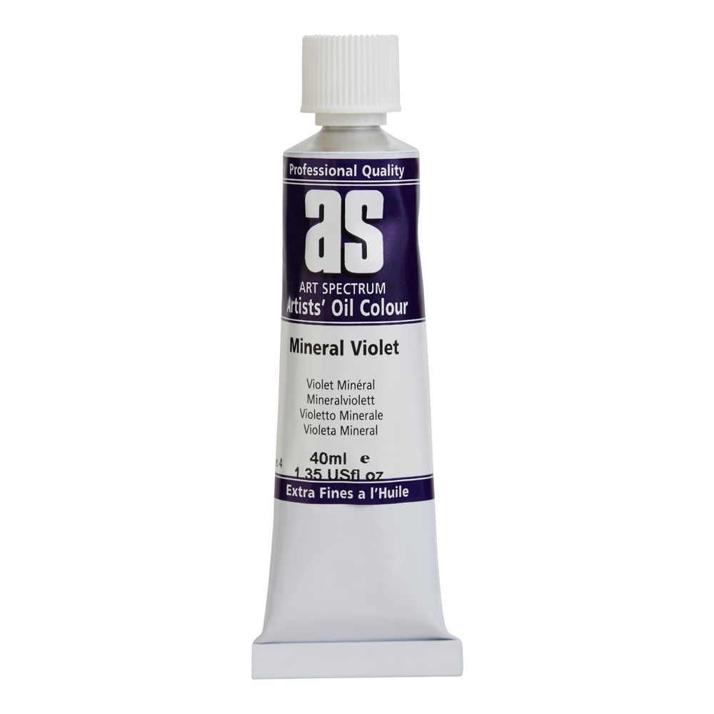 MI4 - ART SPECTRUM OIL 40ML MINERAL VIOLET