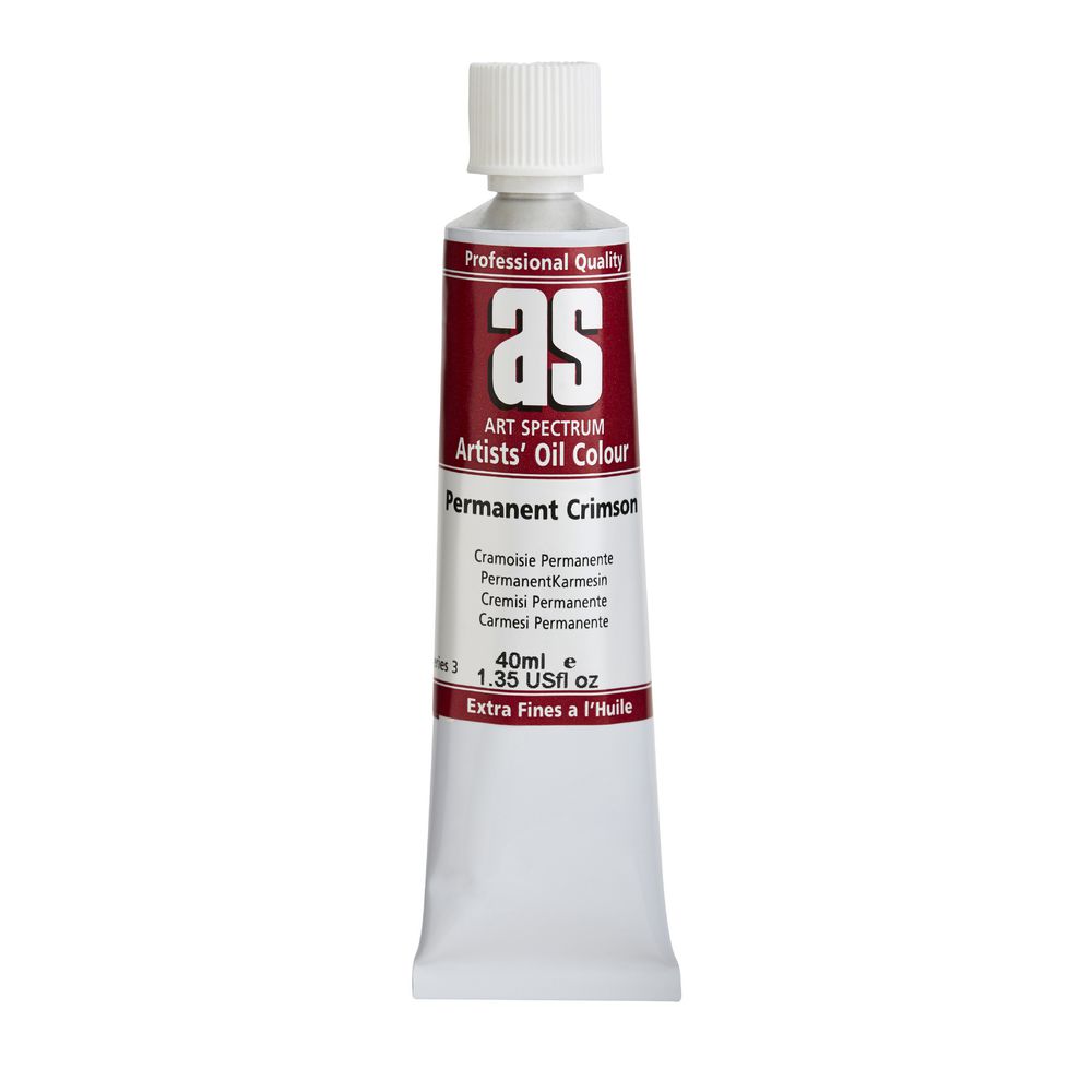 PC4 - ART SPECTRUM OIL 40ML PERMANENT CRIMSON