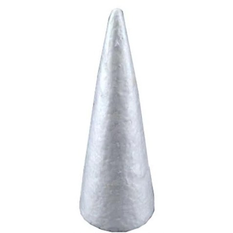 PortaCraftPolystyreneCone25x9.5cm_493x
