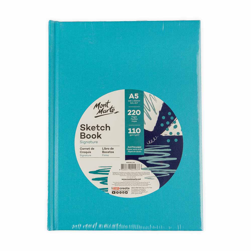 Mont-Marte-Sketch-Book-Signature-A5-220-Pages-110gsm-Blue-MSB0080_V05-F_c317d914-d240-42a1-b6c8-bbcb51380b93