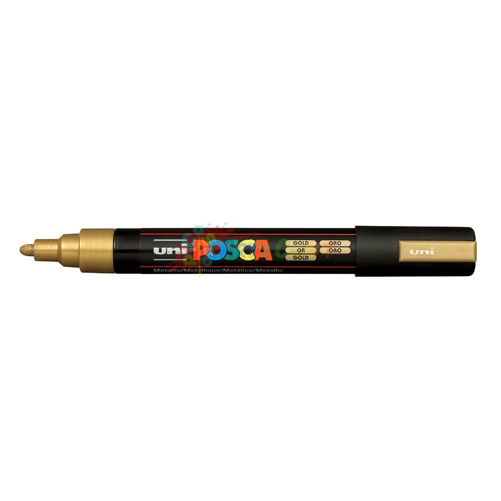 POSCA PC5M Gold Paint Pen Picasso Art & Craft