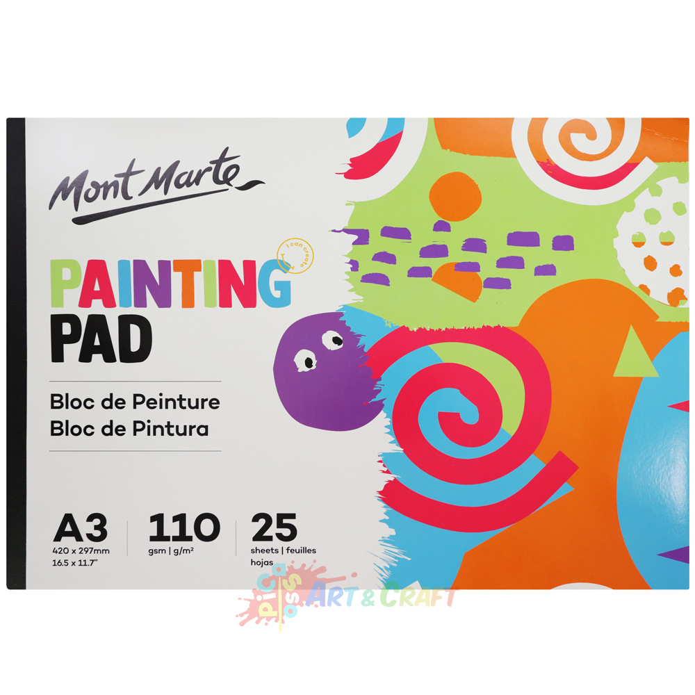 Painting Pad A3 110gsm 25 sheets Picasso Art & Craft
