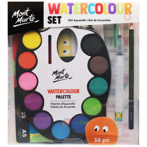 Art supplies water colour set