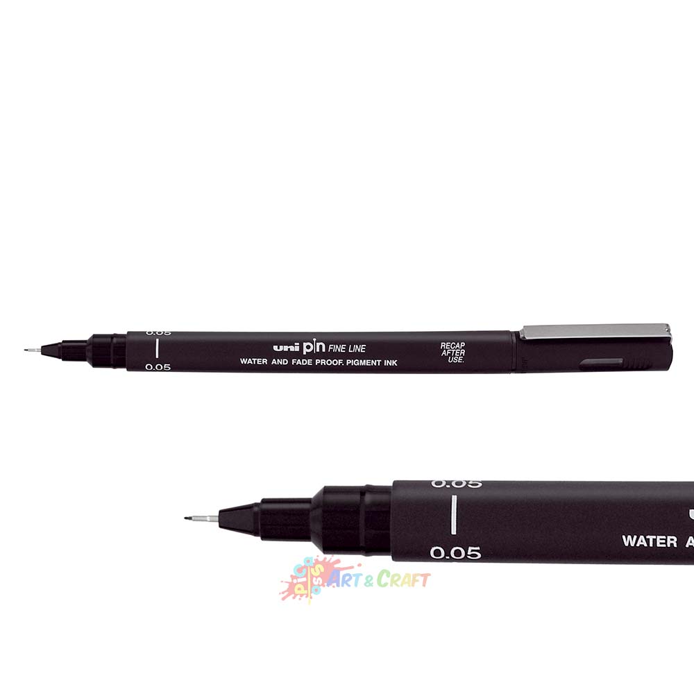 0 05 Uni Pin Fineliner Pen Black Picasso Art Craft