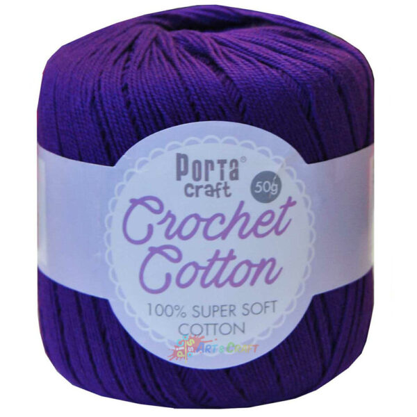 Crochet Cotton Indigo Picasso Art & Craft