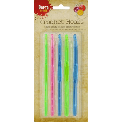 Crochet Hooks Sizes 4mm-6.5mm