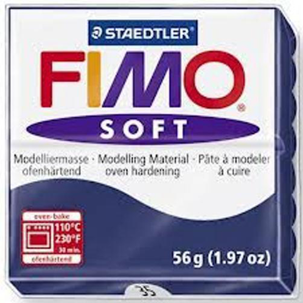 Fimo Soft Polymer Clay Windsor Blue No 35 Picasso Art & Craft