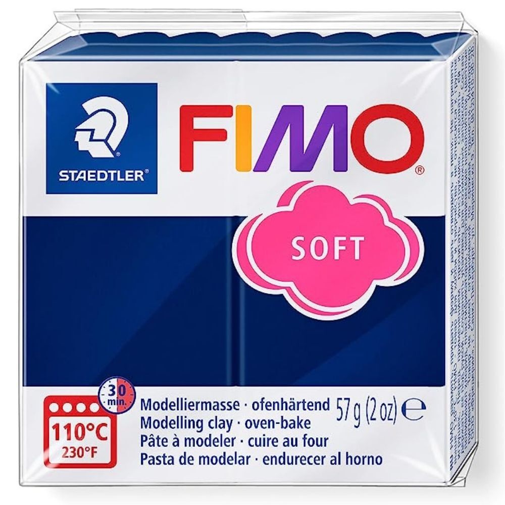 Fimo Soft Polymer Clay – Windsor Blue No 35