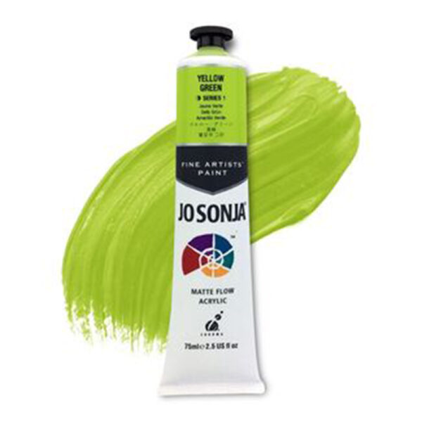 Jo Sonja Acrylic Paint 75ml S1 Yellow Green Picasso Art & Craft