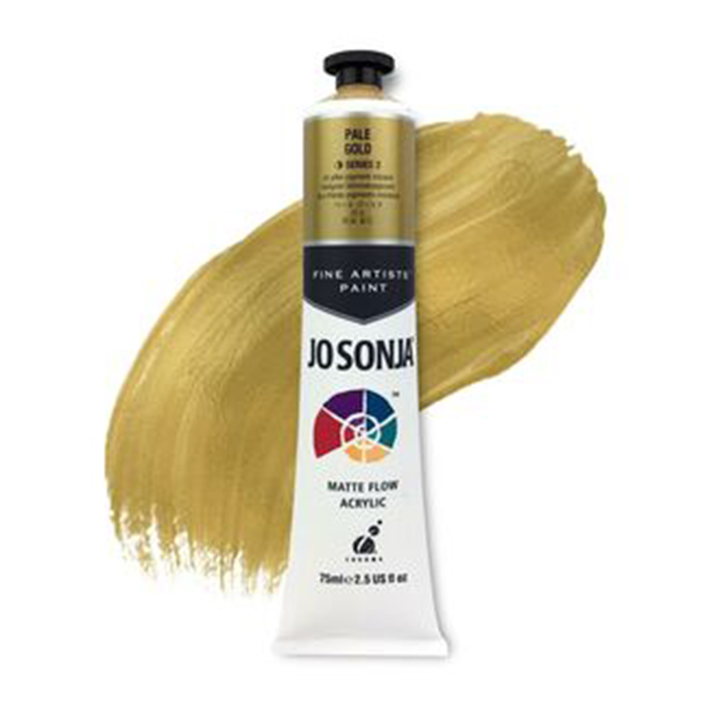 Jo Sonja Acrylic Paint 75ml S2 Pale Gold Picasso Art & Craft