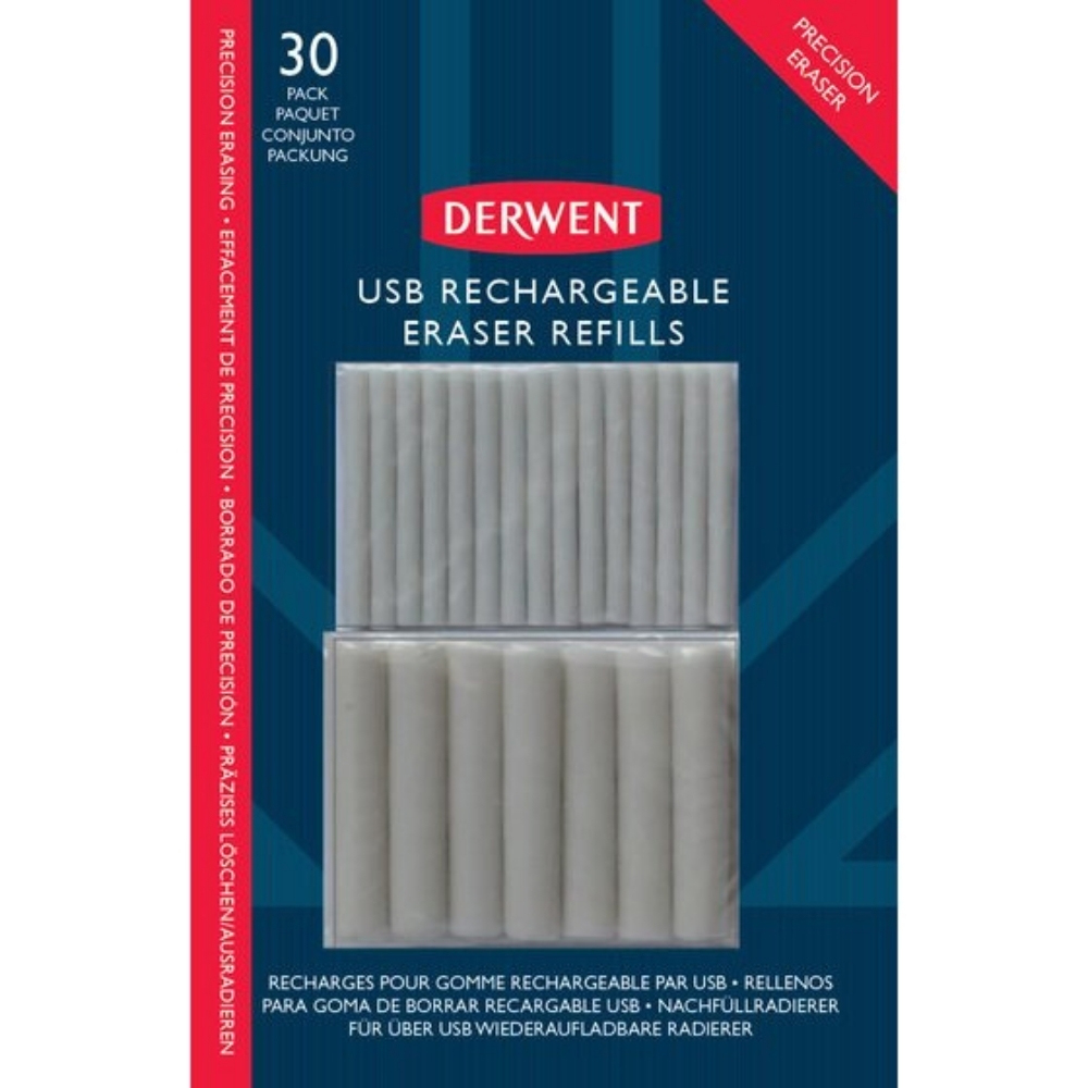 Derwent USB Rechargeable Eraser Refills Picasso Art & Craft