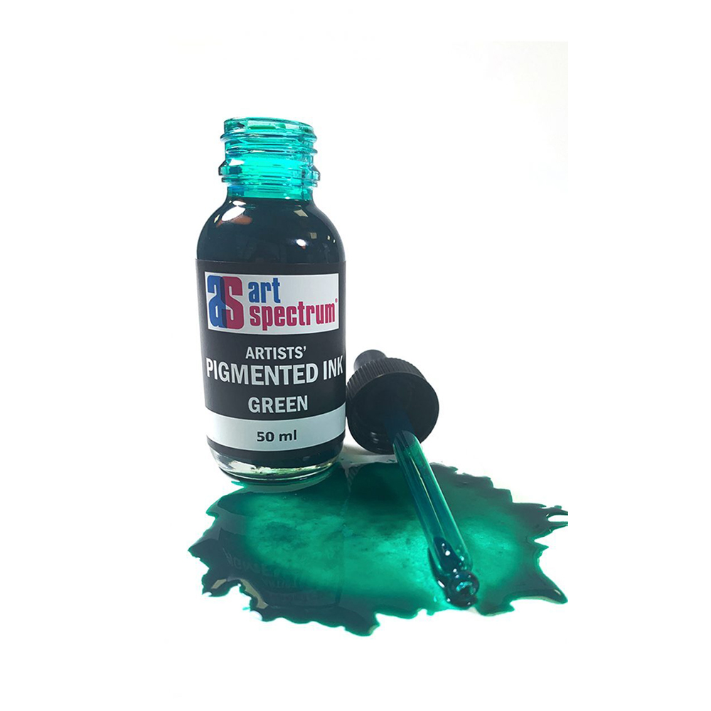 Art Spectrum Pigmented Ink 50ml Green Picasso Art & Craft