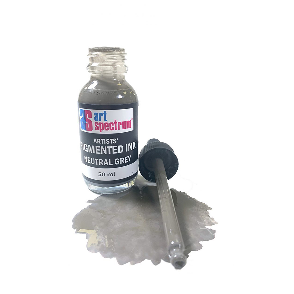 Art Spectrum Pigmented Ink 50ml Neutral Grey Picasso Art & Craft