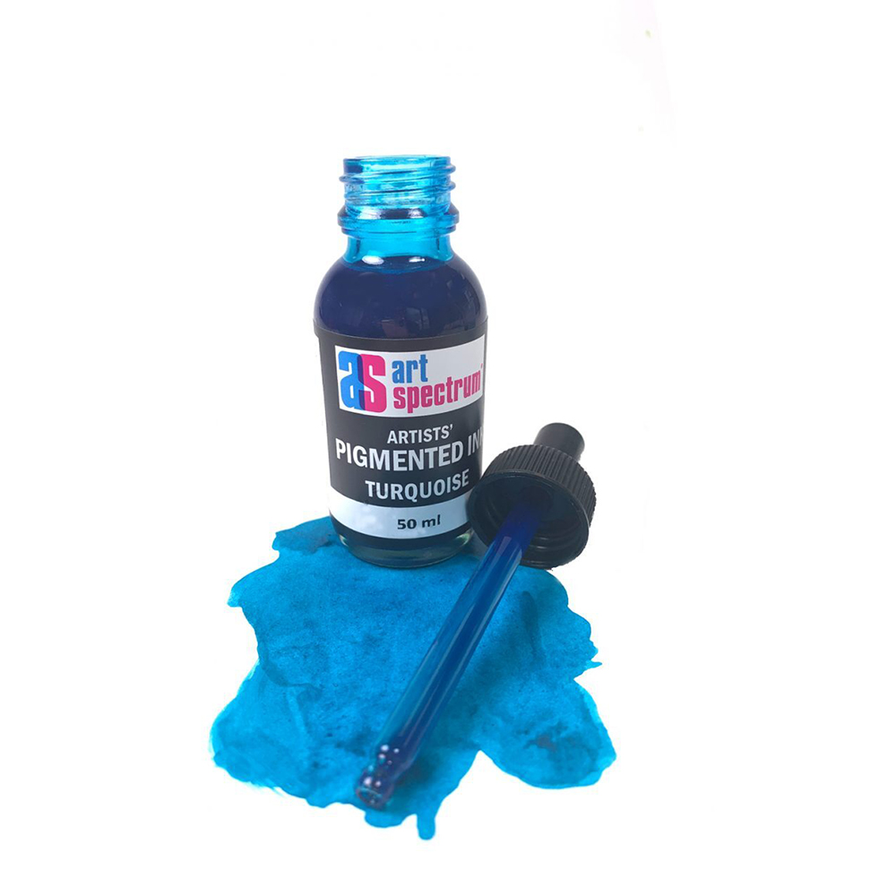 Art Spectrum Pigmented Ink 50ml Turquoise Picasso Art & Craft